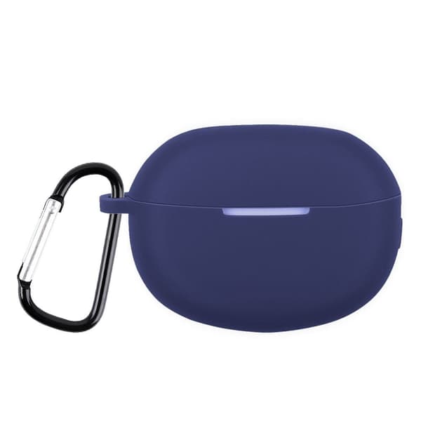Realme Buds Air 3 silikonikotelo soljella - Keskiyön Sininen Blue