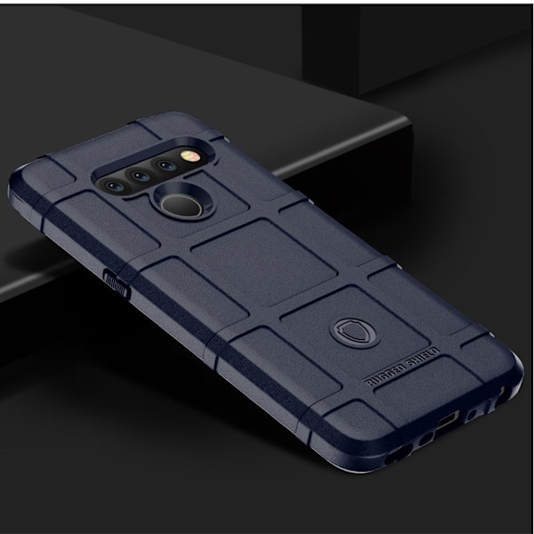 Rugged Shield LG V50 ThinQ skal - Blå Blå