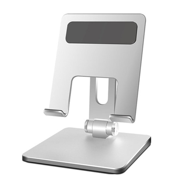 Universelt foldbart telefonstativ i aluminiumslegering - Sølv Silver grey