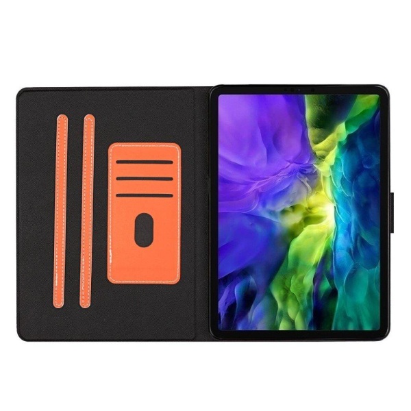 iPad Pro 11 inch (2020) / (2018) simple leather case - Orange Orange