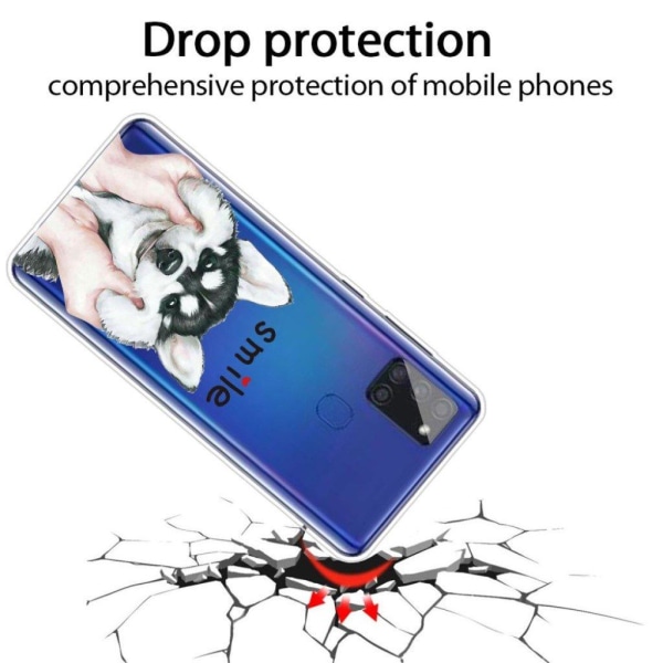 Deco Samsung Galaxy A21s case - Dog White