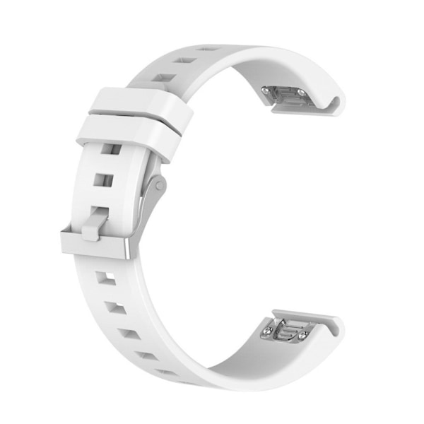 Garmin Forerunner 935 Blød silikone urrem - Hvid White