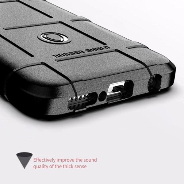 Rugged Shield Motorola Moto G50 skal - Svart Svart