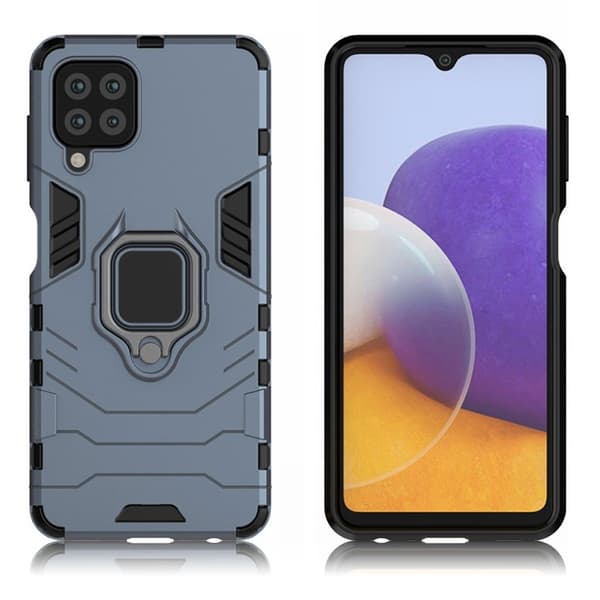 Rengassuojakotelo - Samsung Galaxy M32 - Sininen Blue