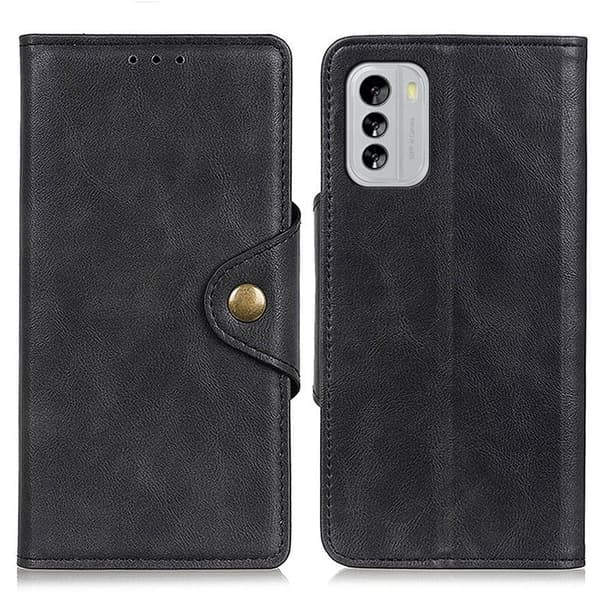 Alpha läder Nokia G60 fodral - Svart Svart