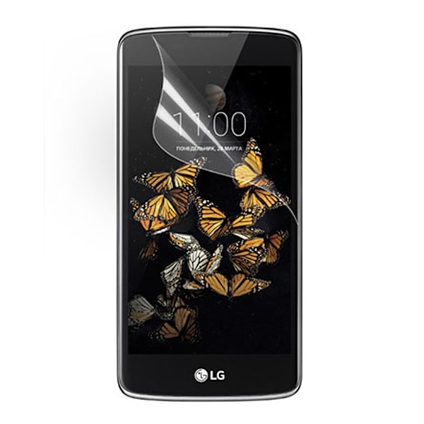 5-pack HD Kirkas LCD Näytön suojakalvo LG K8 Puhelimelle Transparent