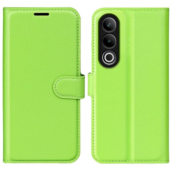 Classic OnePlus Ace 3V flip kuoret - Vihreä Green