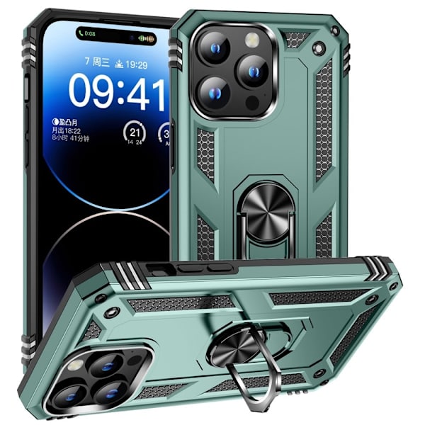 Bofink Combat iPhone 15 Pro Max etui - Grøn Green