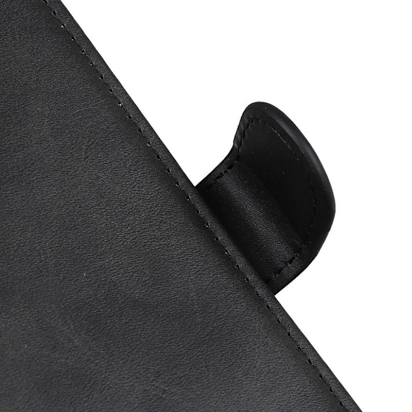Samsung Galaxy A50 Matt Läderfodral - Matt Svart Svart
