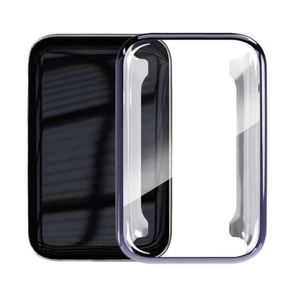 HAT PRINCE Xiaomi Mi Band 7 Pro-deksel med skjermbeskytter - Grå Silver grey