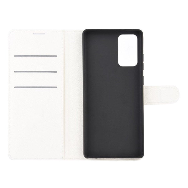Classic Samsung Galaxy Note 20 Etui - Hvid White
