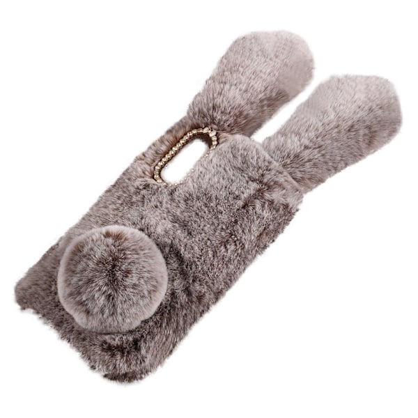 Fluffy Rabbit Samsung Galaxy A50 skal - Brun Brun