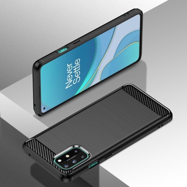 Carbon Flex Etui OnePlus 8T - Sort Black
