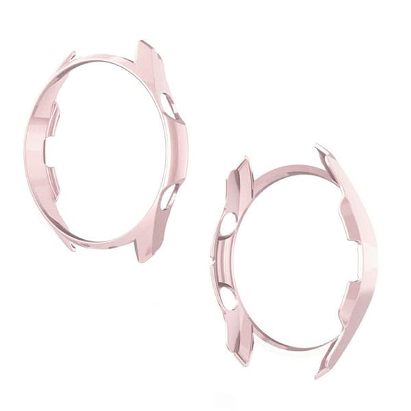 Samsung Galaxy Watch 3 (41mm) gummerad hållbar ram - rosa guld Rosa