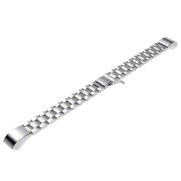 Fitbit Alta Luksus Ruostumaton Teräs Ranneke - Hopea Silver grey