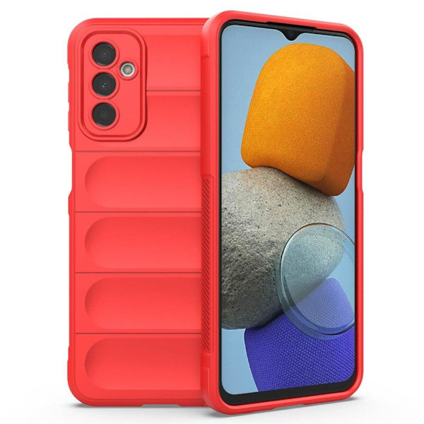 Mjukt greppformat Samsung Galaxy M23 / Samsung Galaxy F23 skal - Röd Röd