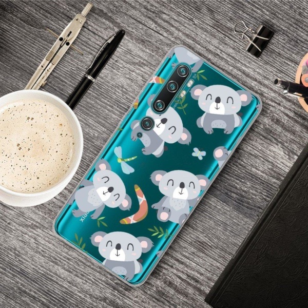 Deco Xiaomi Mi CC9 Pro / Xiaomi Mi Note 10 skal - Koala Silvergrå