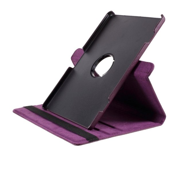 Lenovo Tab M10 simple leather case - Purple Lila