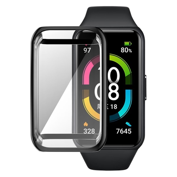 Honor Band 6 simpelt TPU-cover - Sort Black