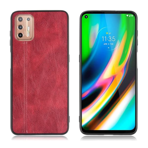 Admiral Motorola Moto G9 Plus kotelot - Punainen Red