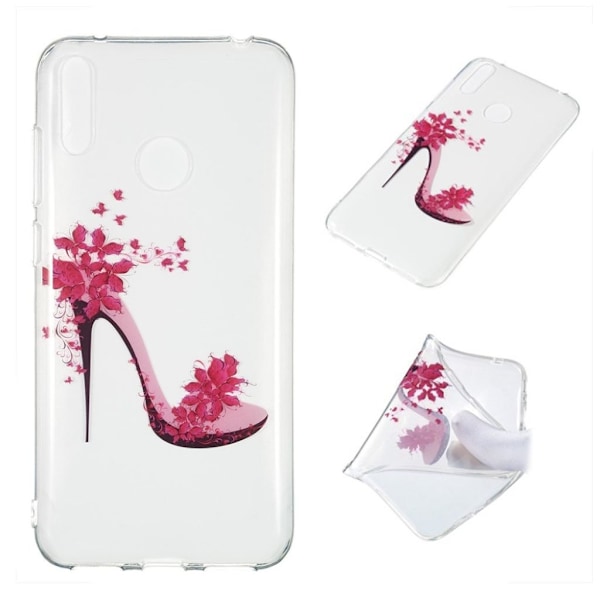 Huawei Y7 2019 Etui Med Mønster - Stilett Multicolor