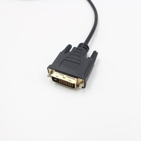 Universel skærmportsadapter DP Hanstik til DVI kabelstik - 1.8m Black