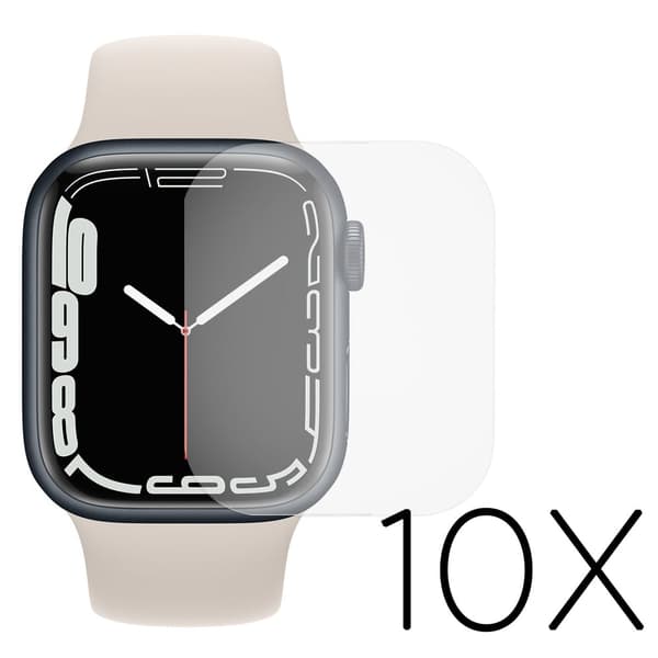 10Pcs ENKAY Apple Watch (41mm) 3D curved HD ultra clear screen protector - Transparent Transparent