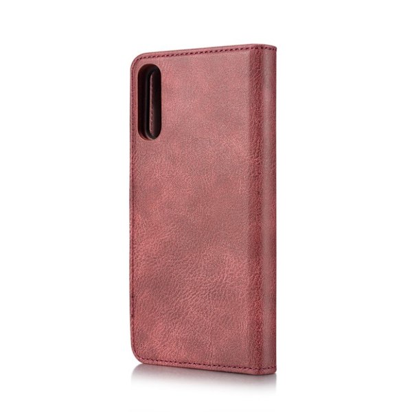 DG.MING Samsung Galaxy A50 2-in-1 Wallet kotelot - Punainen Red