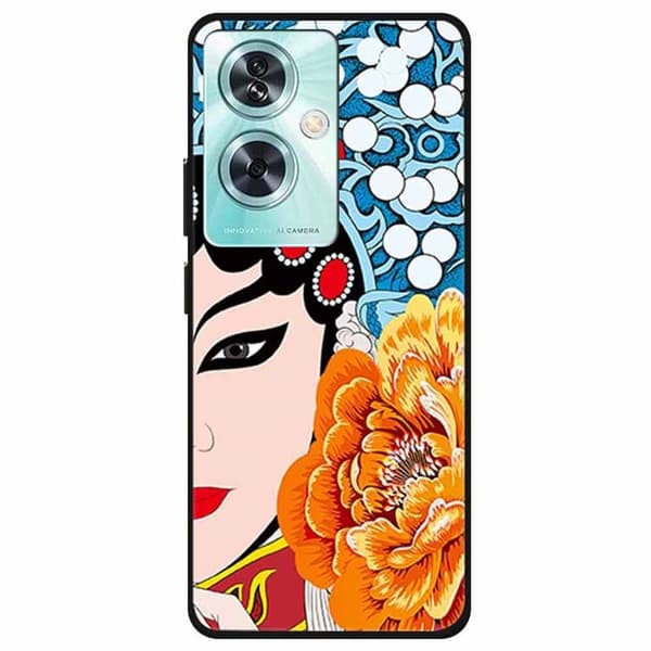 Imagine OnePlus Nord N30 SE deksel - Peking-Opera-Maske Multicolor