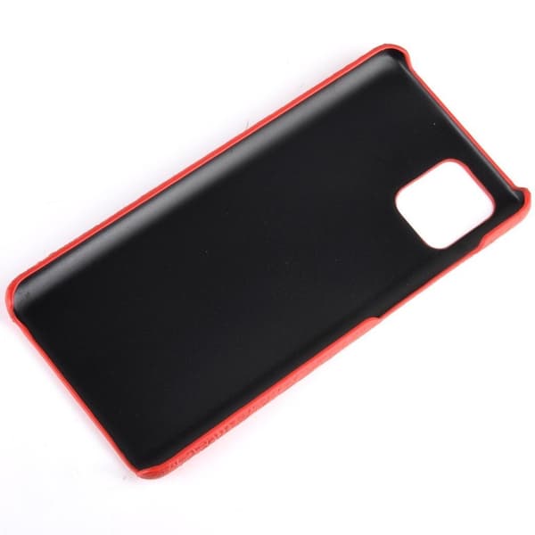 Croco veske - Samsung Galaxy Note 10 Lite - Rød Red
