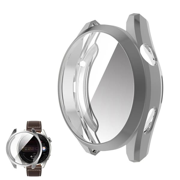 ENKAY Huawei Watch 3 Pro TPU-cover - Sølv Silver grey