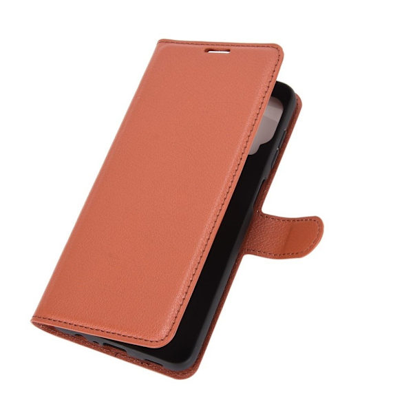 Classic Samsung Galaxy A12 5G flip etui - brun Brown