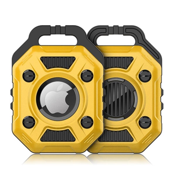 AirTags dual color silicone case - Yellow Gul