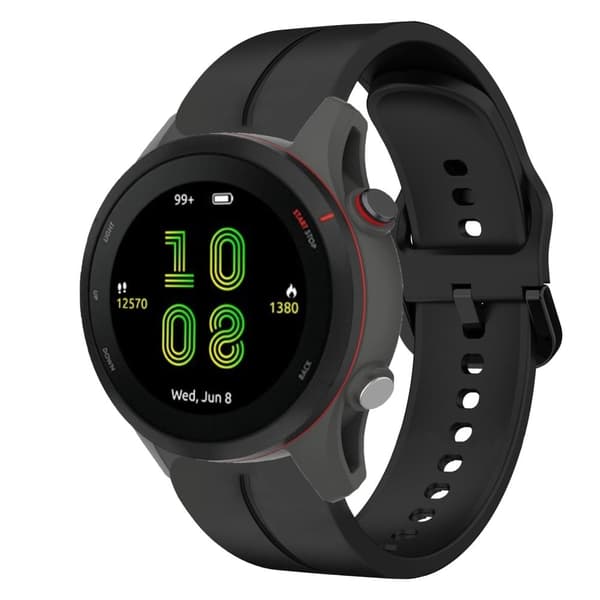 Huawei Watch 3 Pro / GT 2 Pro / GT 2e / GT silikonrem - Svart Black