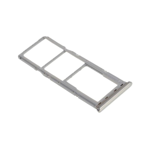 Samsung Galaxy A70 OEM sim / micro SD-kortholder - Hvit White