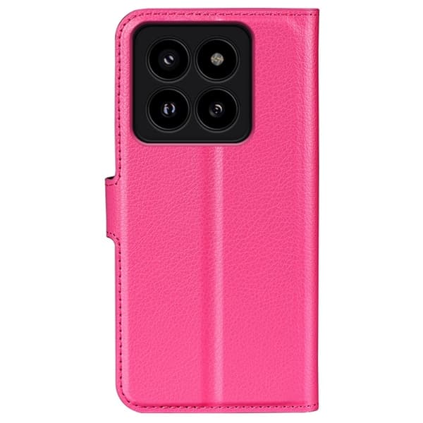 Classic Xiaomi 14 Pro flip kuoret - Pinkki Pink