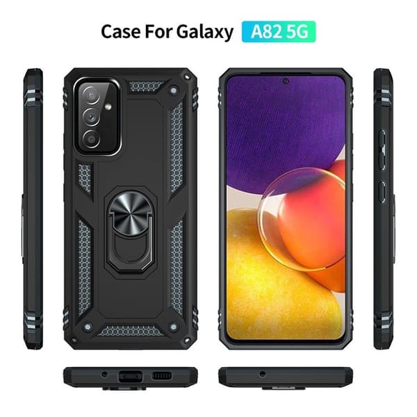 Bofink Combat Samsung Galaxy A82 5G Etui - Svart Black