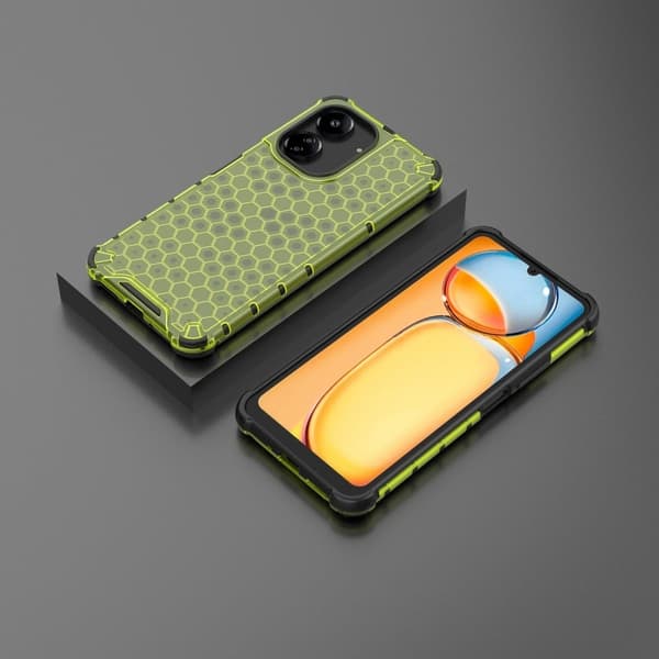 Bofink Honeycomb Xiaomi Redmi 13C / Xiaomi Poco C65 cover - Grøn Green