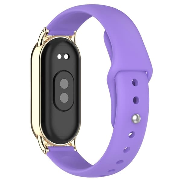 Udskiftningsrem til 12mm Universal Smartwatch Reverse Buckle Silikone Urrem - Lilla Purple