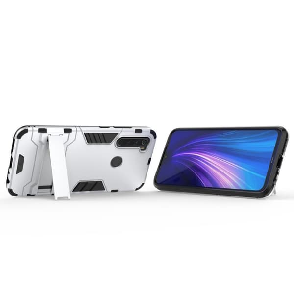 Cool Guard Xiaomi Redmi Note 8 cover - Sølv Silver grey