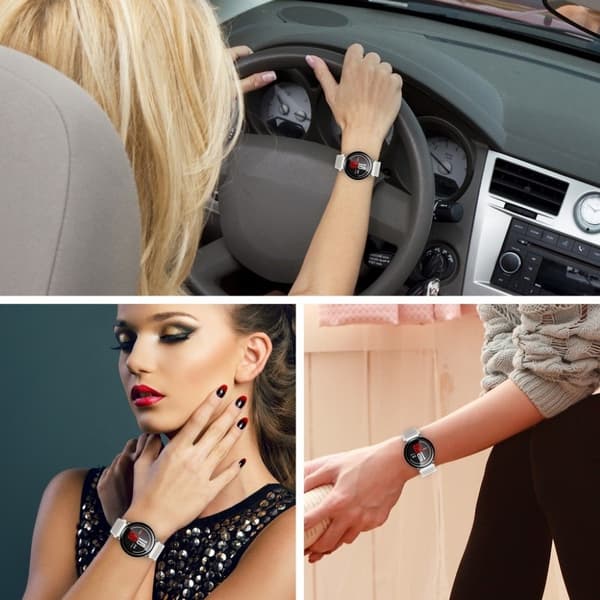 Samsung Gear S3 erstatnings urrem i nylon med velkrolukning - Hvid White