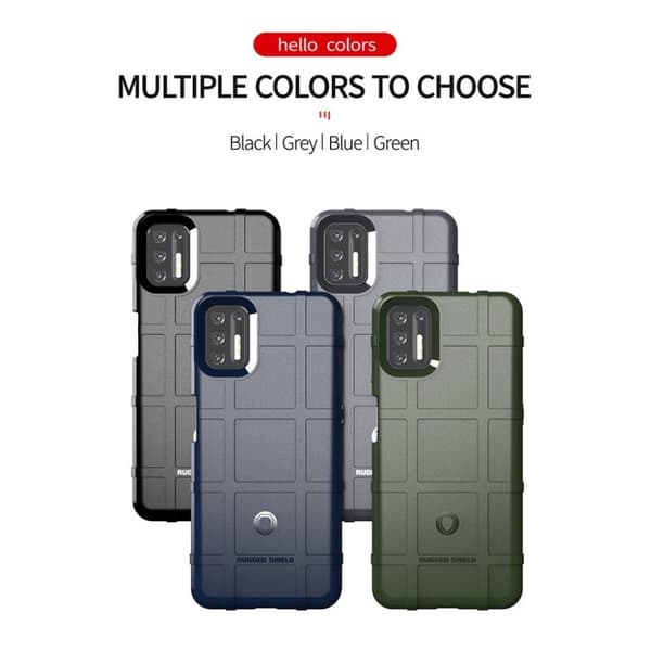 Rugged Shield Motorola Moto G9 Plus kotelot - Vihreä Green
