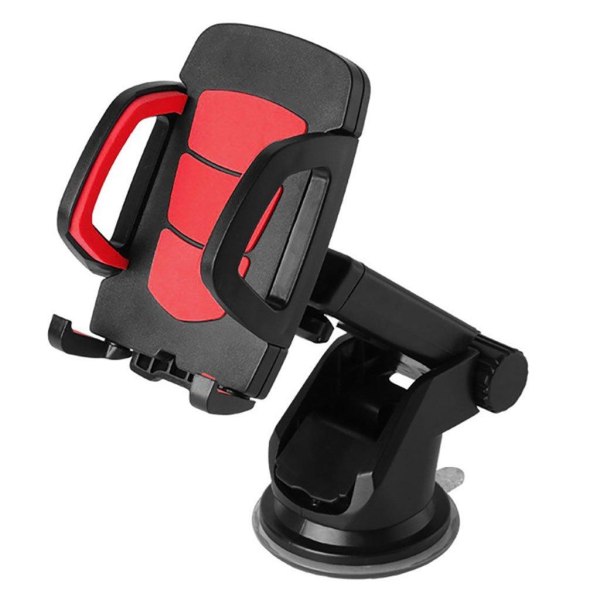 Universal X0403 rotatable telescopic phone mount holder - Red Red