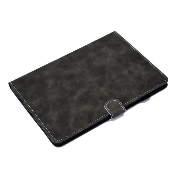 iPad Pro 11 Inch (2020) / (2018) Solid Theme Læder Flip Etui - S Black