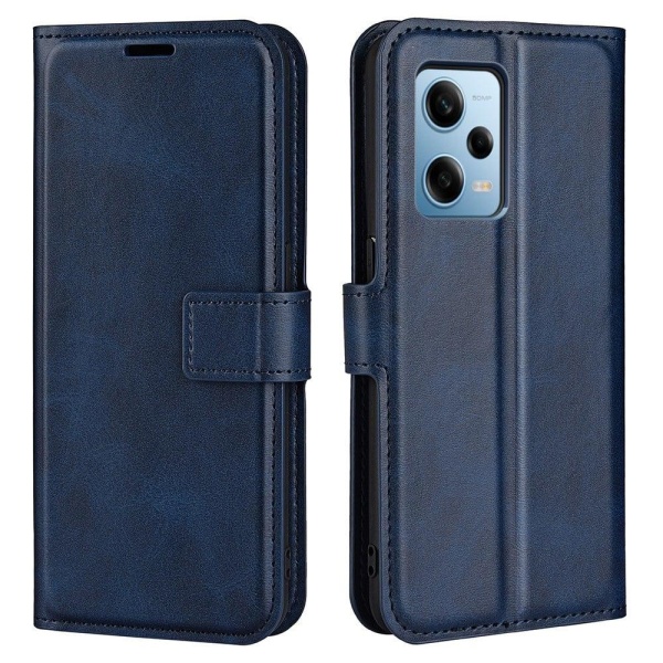 Lompakko Nahkakotelo For Xiaomi Redmi Note 12 Pro - Sininen Blue