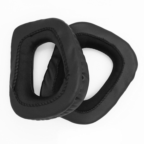 1 pari Logitech G433 / G430 / G930 / G35 DHW-1104 korvatyynyjä - Musta Black