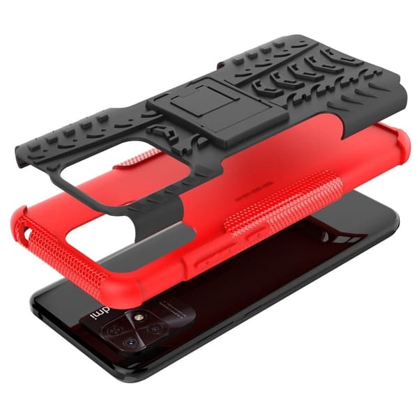 Offroad Xiaomi Redmi 10C skal - Röd Röd