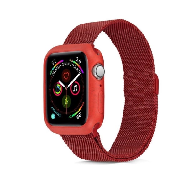 Apple Watch Series 5 44mm kestävä kotelo - Punainen Red