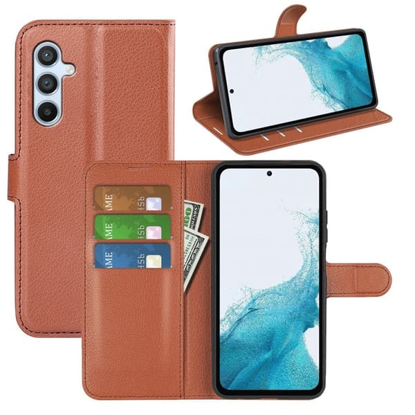 Classic Samsung Galaxy A54 fodral - Brun Brun