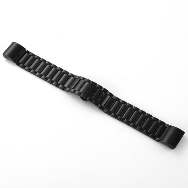 Fitbit Charge 2 lyxig rostfritt stål klockarmband - Svart Svart